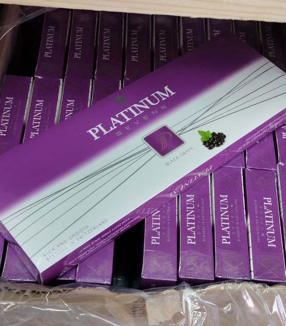 Platinum 7 Grape Superslims