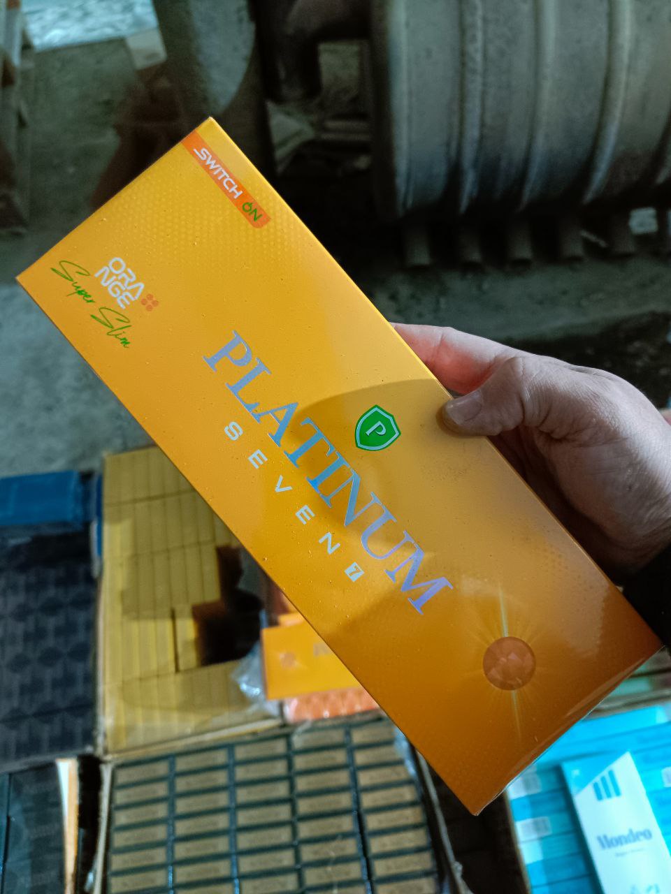 Platinum 7 Switch Orange Superslims