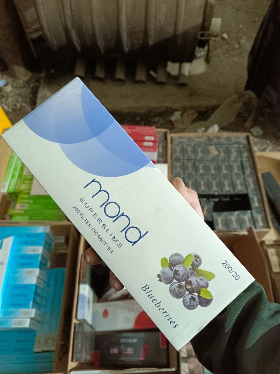Mond Blueberry Superslims