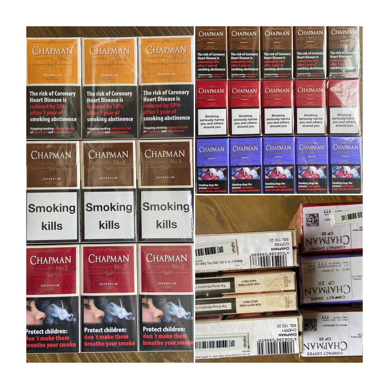 Chapman Cherry Superslims Duty Free