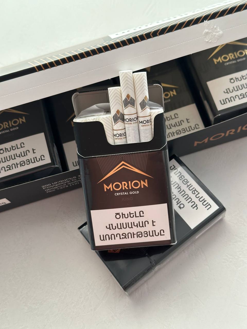 Morion Crystal Gold