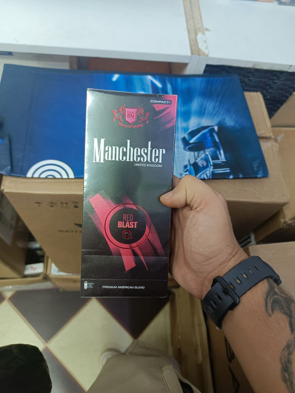 Manchester QS Red Blast