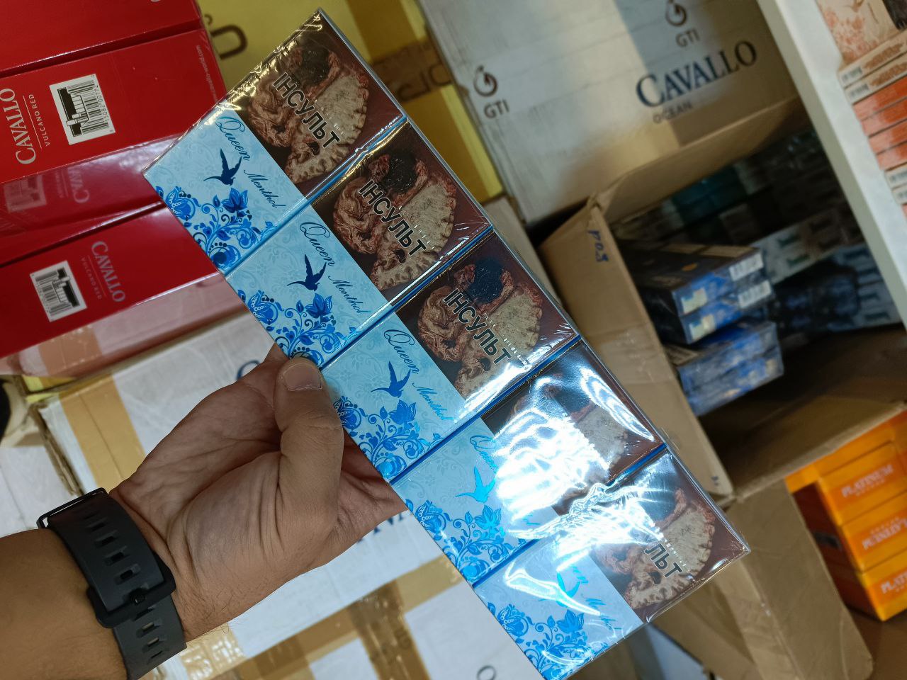 Queen Menthol Superslims