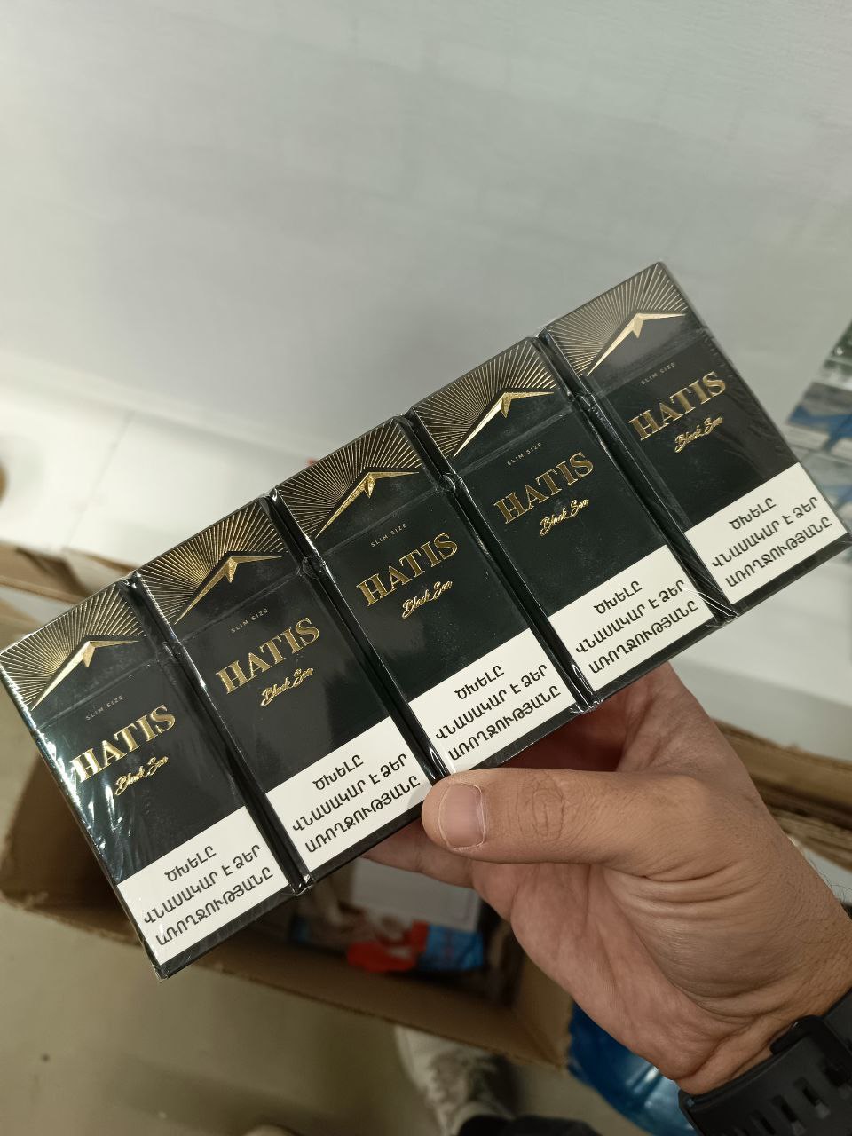 Hatis Slim black