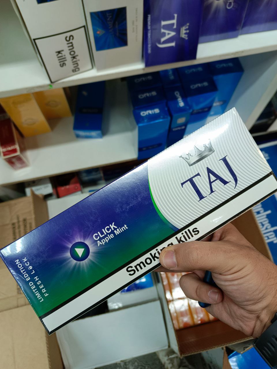 Taj AppleMint Superslims