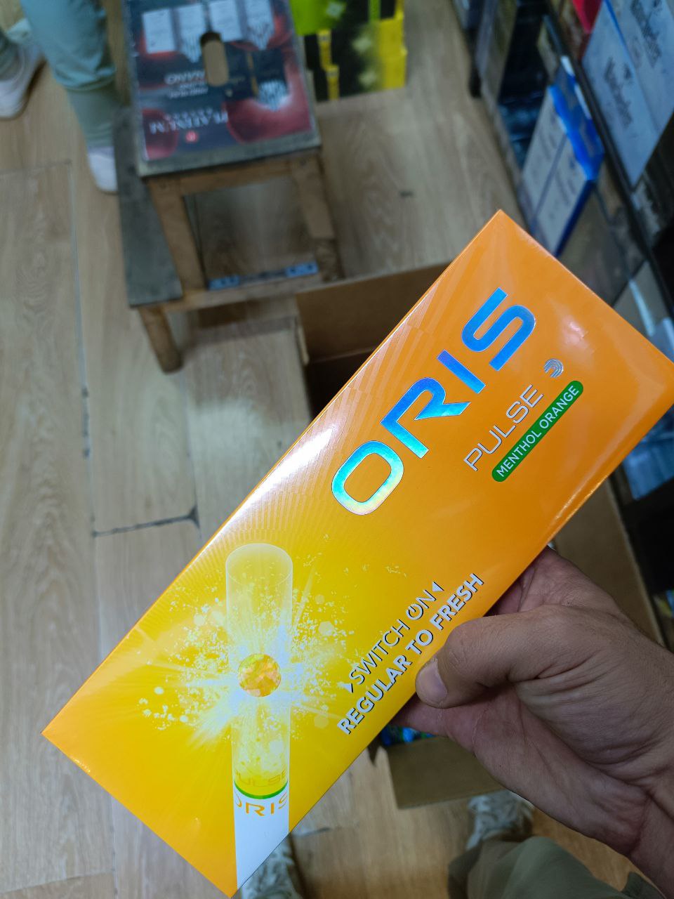 Oris Pulse Menthol Orange Superslims