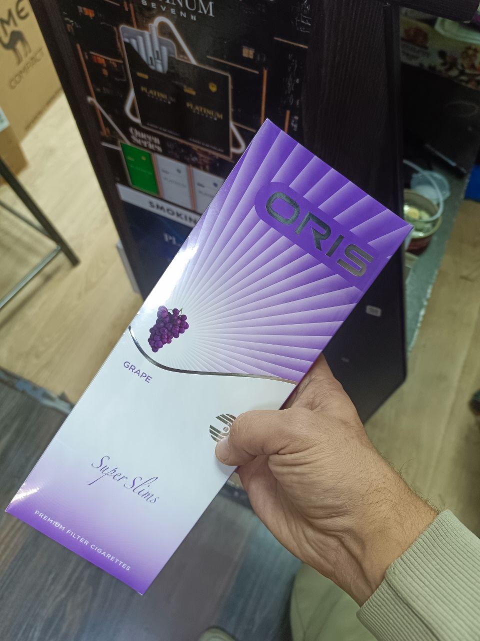 Oris Grape Superslims