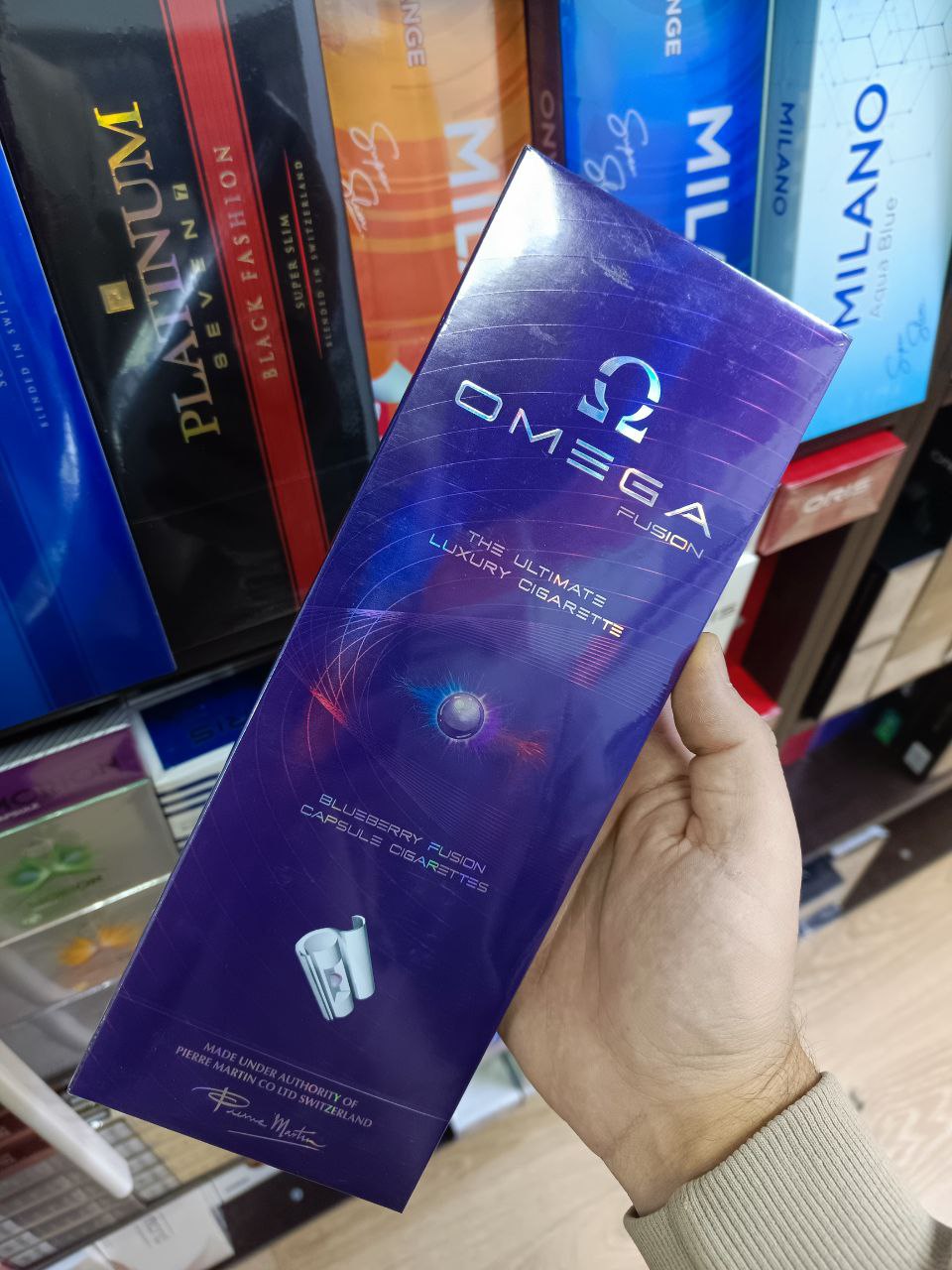 Omega Blueberry Fusion Superslims
