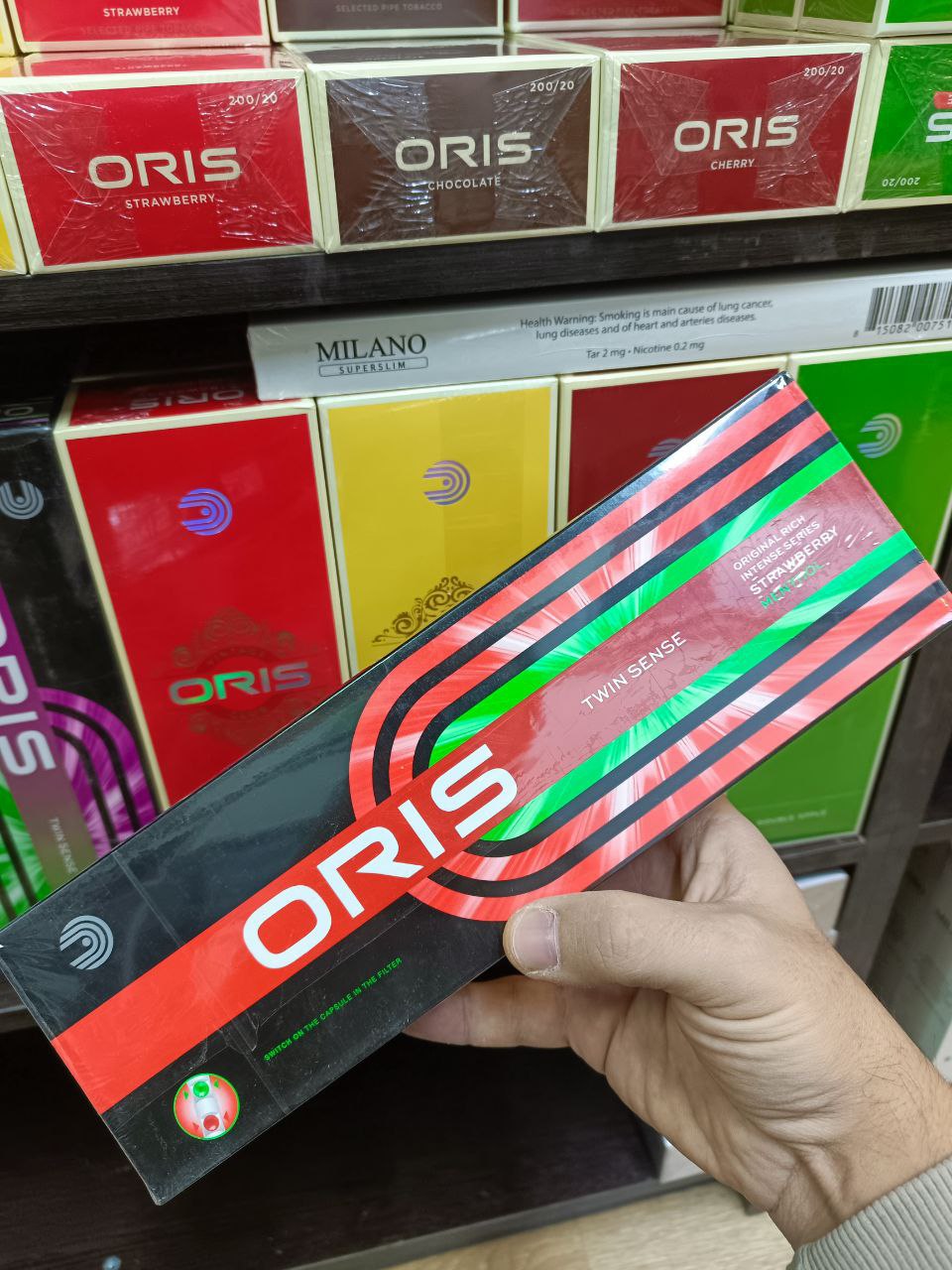 Oris Twin Sense Strawberry Menthol